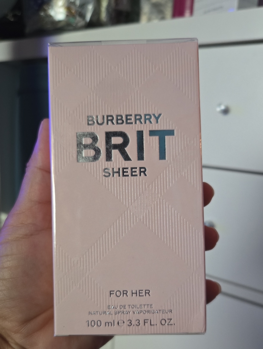 Burberry Brit Sheer Eau de Toilette Spray, 3.3 oz